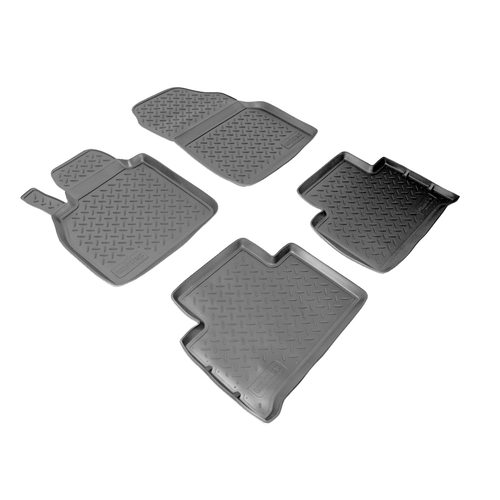 Ковры в салон Norplast/Unidec для Renault Scenic (2003-2010)Полиуретан,Черный, арт.NPL-Po-69-62