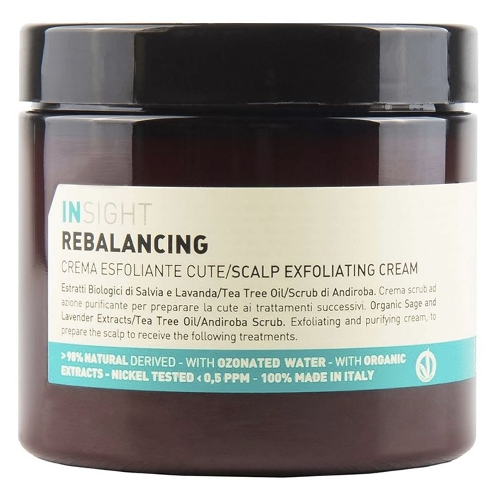 Крем-скраб для кожи головы INSIGHT Rebalancing Scalp Exfoliating Cream 180 мл
