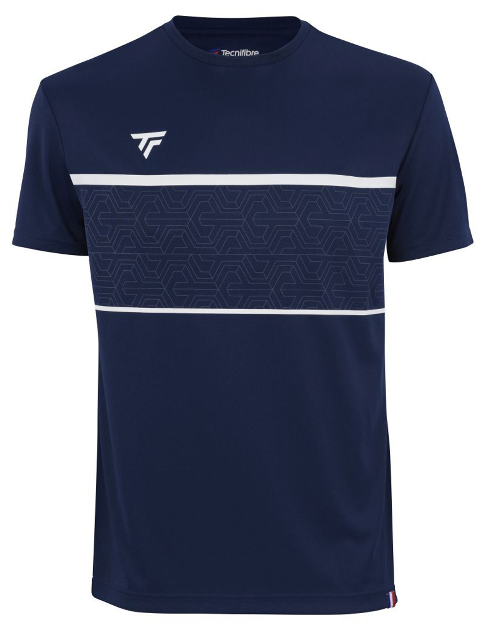 Мужская теннисная футболка Tecnifibre Team Tech Tee - небесный