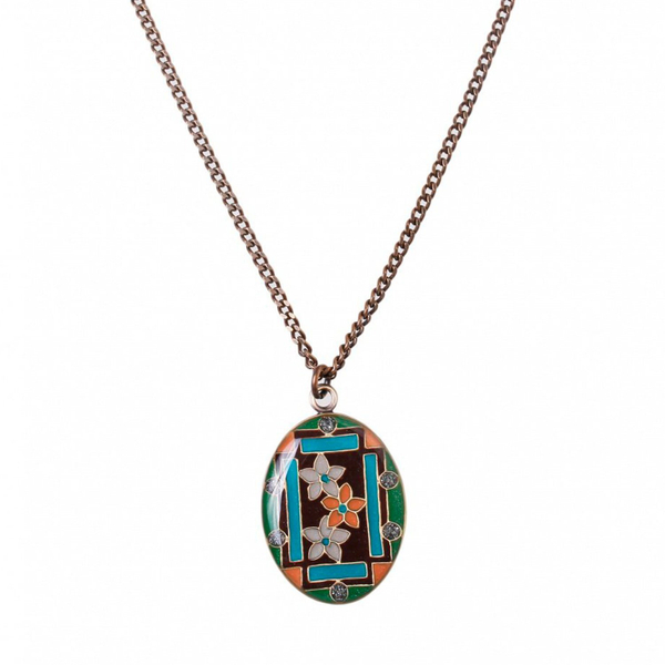 Колье Clara Bijoux Незабудки B75786-6D BR