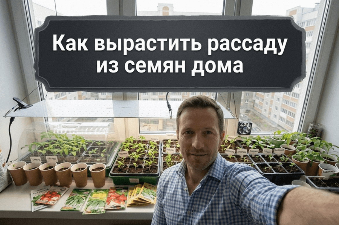 Рассада 2026: как вырастить из семян в домашних условиях