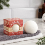 Бомбочка для ванны С Новым Годом! в коробочке с оленями - 120 гр.