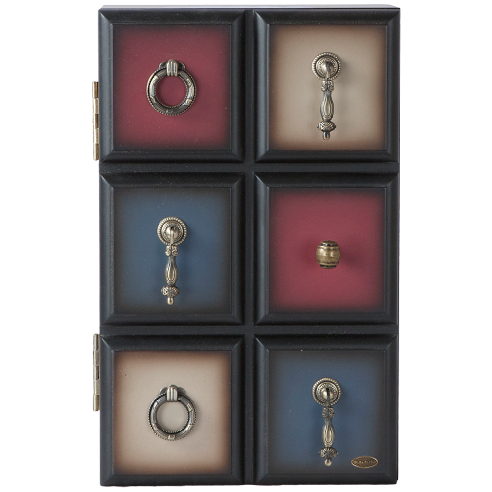 Полка - ключница Пандора Орех Mix