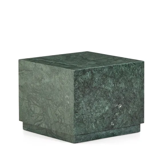 Приставной столик Sorein из черного мрамора 50 x 50 см