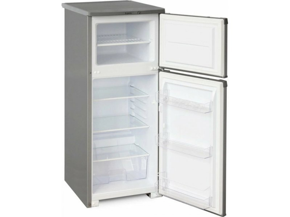 Холодильник двухкамерный Бирюса Б-M122 серебристый металлик