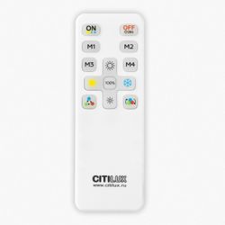 Citilux ETALON CL750400R LED RGB Светильник с пультом Белый+Бук
