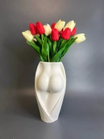 Кашпо - Ваза - Горшок - Скульптура Сия для сухоцветов