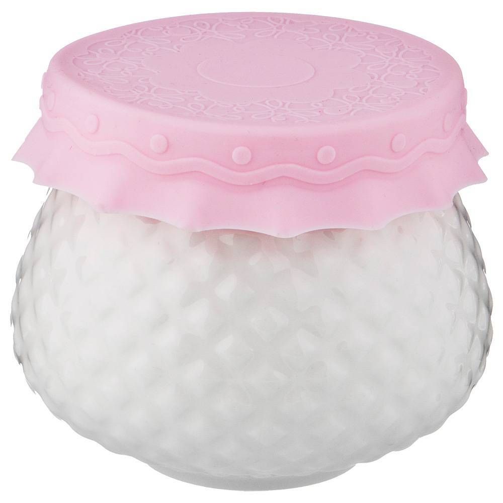 БАНОЧКА С СИЛИКОНОВОЙ КРЫШКОЙ LEFARD "ДИАМАНД" 300 МЛ (КОР=36ШТ.)