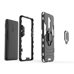 Противоударный чехол с кольцом Panther Case для Realme X2 Pro