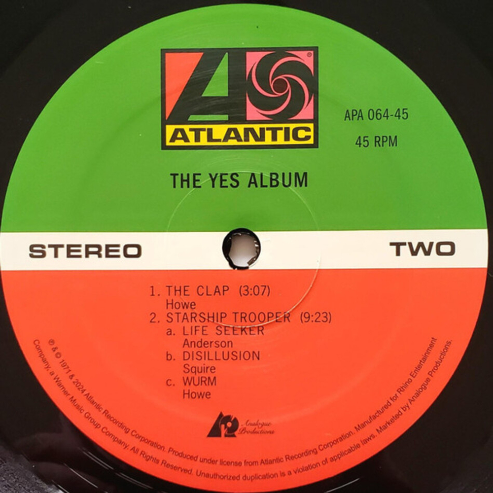 Yes / The Yes Album (2LP)