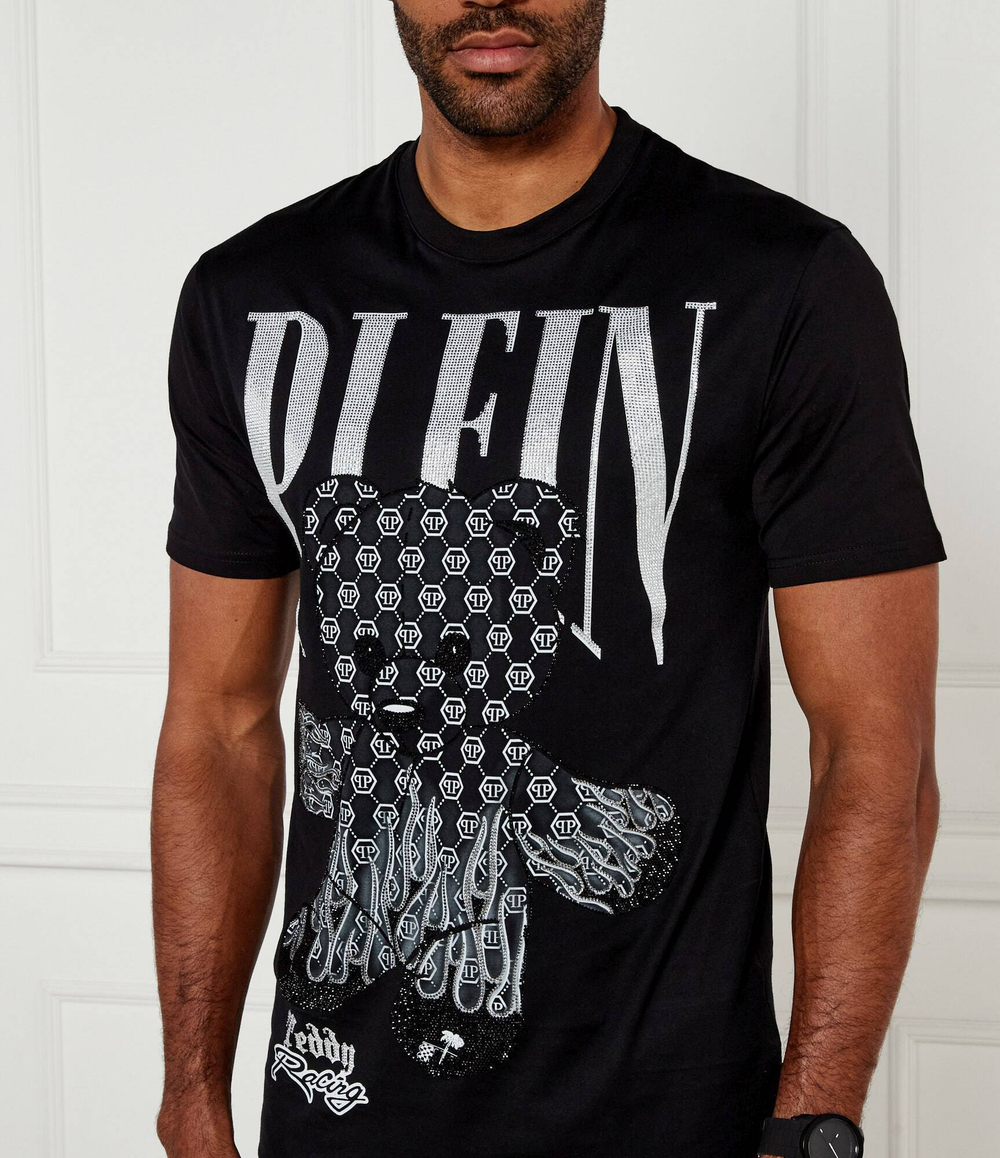 Футболка Teddy Bear Philipp Plein - черный(MTK8085 PJY002N)