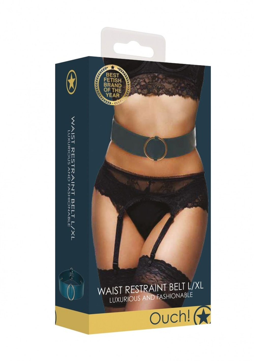 Зеленый ремень Halo Waist Belt - размер L-XL (Цвет: зеленый)