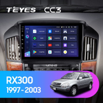 Teyes CC3 9" для Toyota Harrier, Lexus RX 300 1997-2003