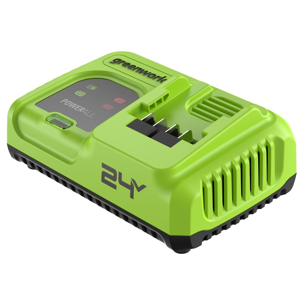 Ультрабыстрое зарядное устройство Greenworks G24C8, 24V, 8A (2958707)