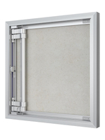 Люк ревизионный D Ceramo Optimum 500х500 скрыт.монтаж петля алюминий EVECS