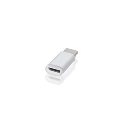 Адаптер-переходник ROSCO Micro-USB to Type-C оптом (арт. ADPT-TYPE-C-MUSB-SILVER)