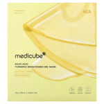 Medicube, маска для лица с осветляющим гелем с койевой кислотой и куркумой, 4 шт. по 28 г (0,98 унции)