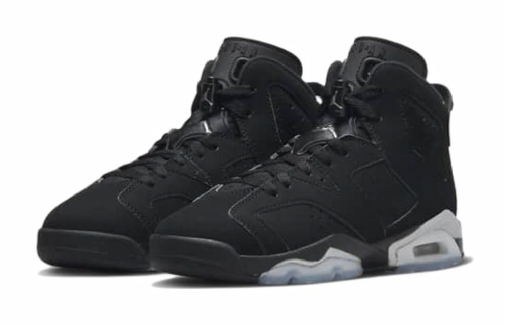 Кроссовки Jordan Air Jordan 6 Metallic Silver (Женская размерная сетка)