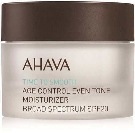 AHAVA Time To Smooth - осветляющий увлажняющий крем SPF 20 /   50  ml  / GTIN 0697045151677