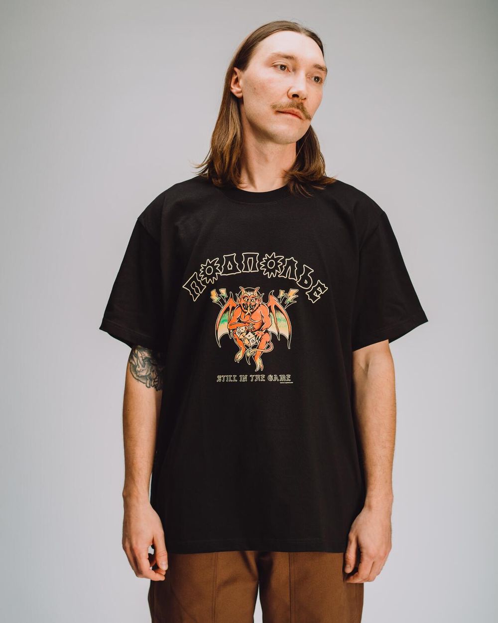 Футболка Подполье Still черная