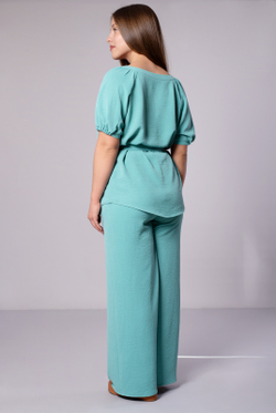 Брюки женские 3988ВП, пыльная мята #30ПМ023988ВП