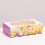 Упаковка для зефира "Счастливой Пасхи"  25*15*7 см