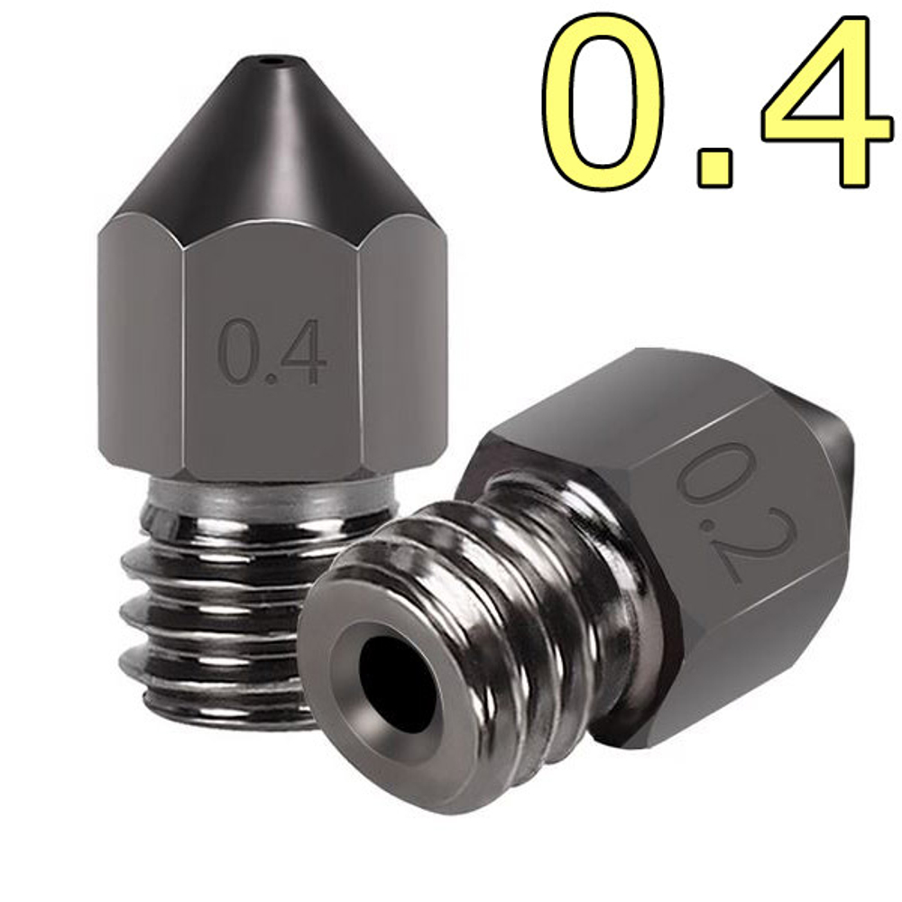 Сопло закаленное МК8 - 1.75/0.4 мм