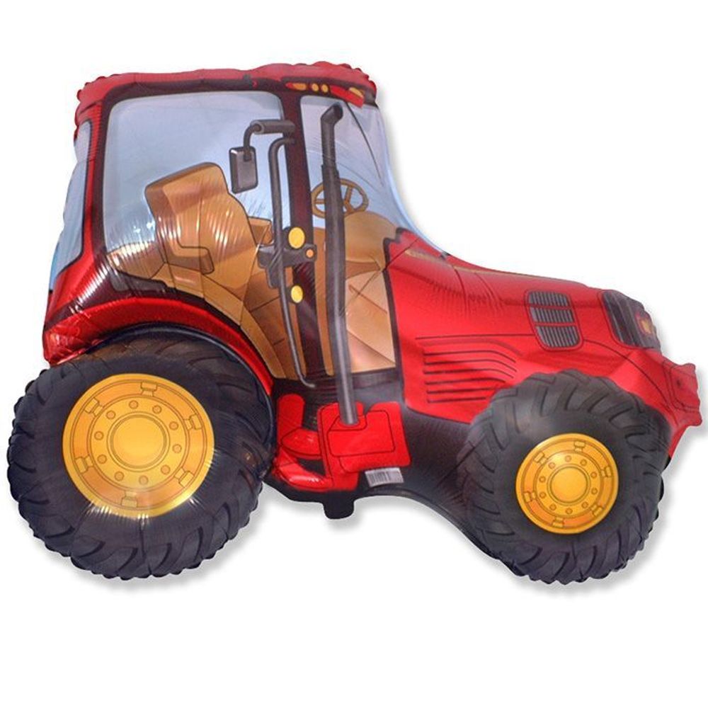 Фигура трактор красный 37&quot; Fm