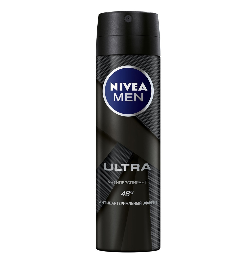 Nivea Men Антиперспирант спрей Ultra, 150 мл
