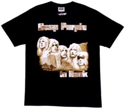Футболка хлопок шелкография. SP318 Deep Purple in Rock XL