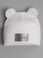 Шапка для мальчика с ушками на осень