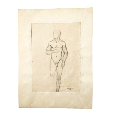 [Ню] Штайнер Роберт (Robert Steiner) Обнаженный. 1948 г.