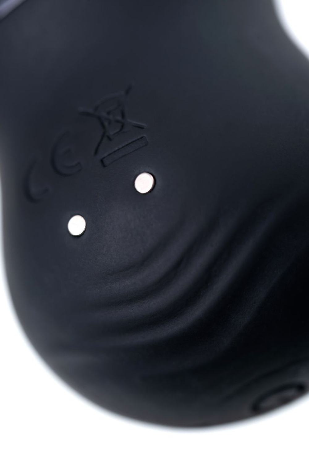 Черный стимулятор клитора PPP CURU-CURU BRUSH ROTER (Цвет: черный)