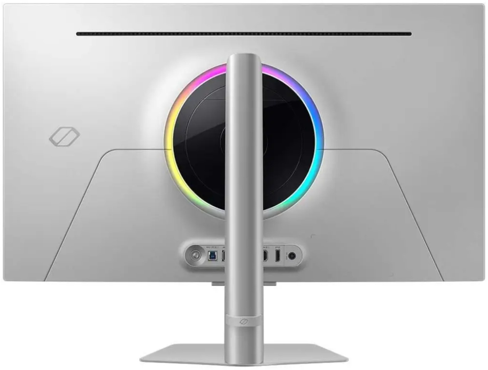 Монитор 31.5" Samsung LS32DG800SIXCI серебристый