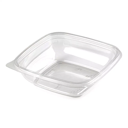 Контейнер ЮПК-1616 500мл. 160*160*45мм. (Юпласт) прозрачный 450шт/кор РЕТ, кондитерка, салаты
