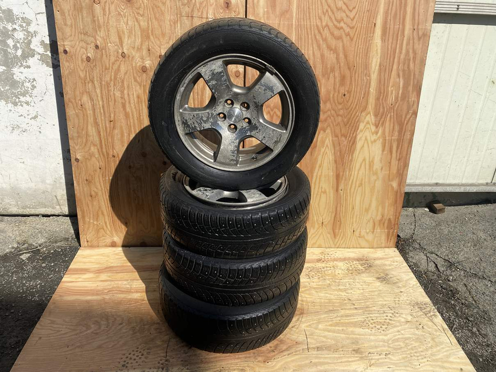 колеса Subaru на зимней резине 215/60 R16 4шт.