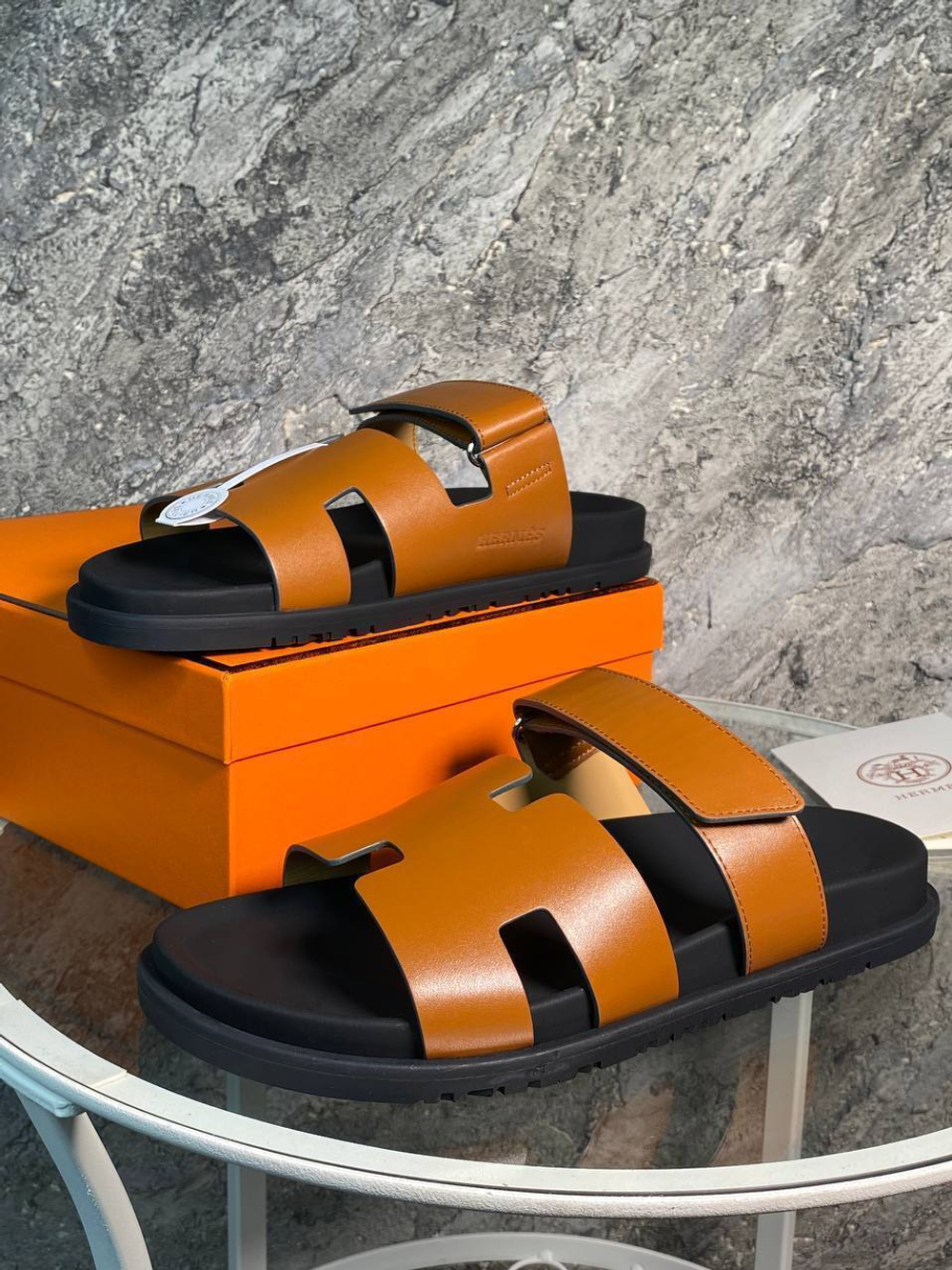 Шлепанцы Hermes