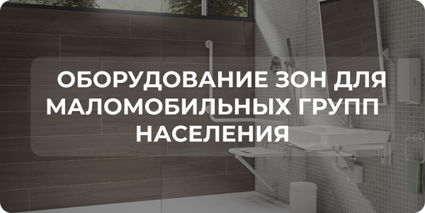Оборудование зон для маломобильных групп населения