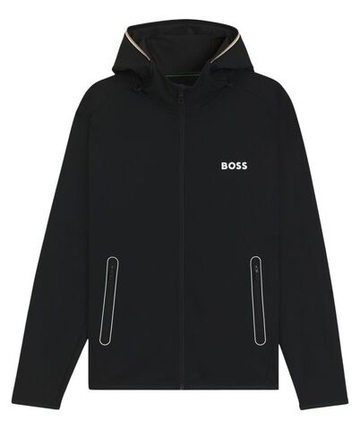 Мужская теннисная кофта BOSS Sicon TOC Zip-Up - black