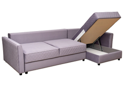 Диван трехместный с канапе Garda Decor Sorrento 290 механизм тик-так