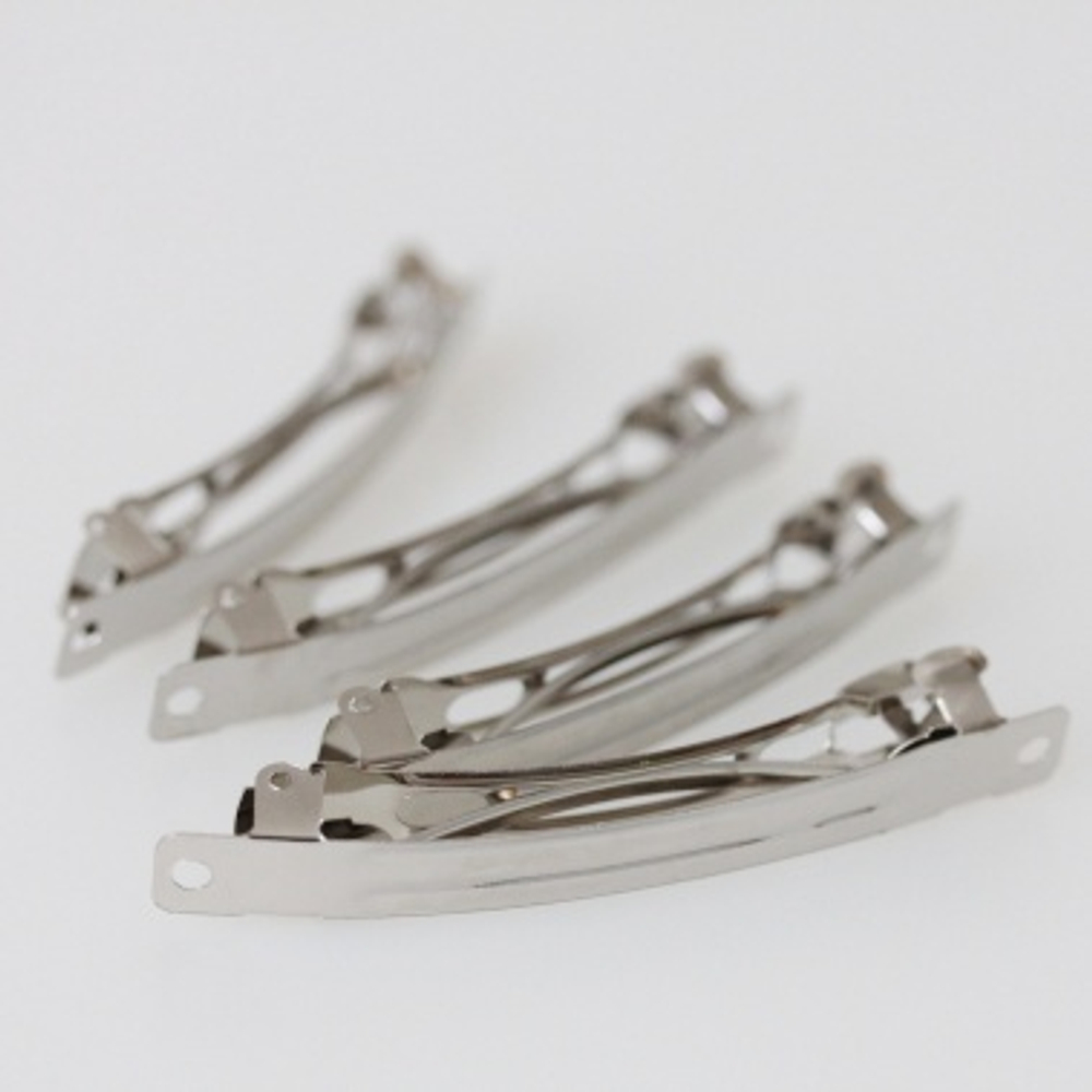 Основа-заколка "Автомат 8см" 1 шт