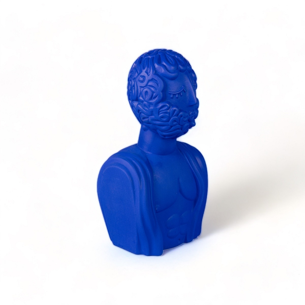 Скульптура Bust Man Blue 11512B