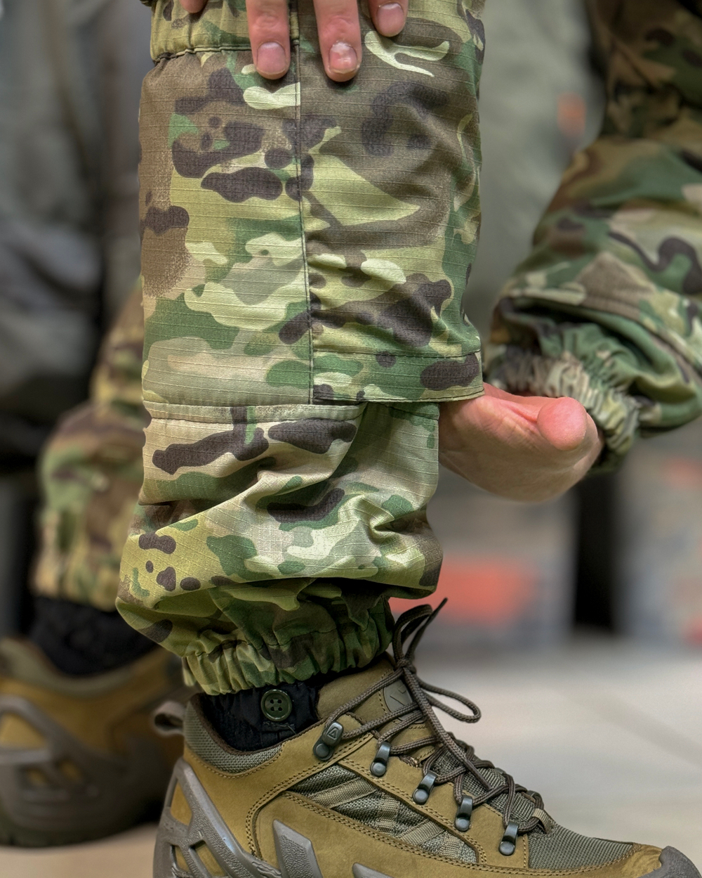 Костюм Горка 6 "Мультикам" Зима с флисом, Рип-стоп (Беларусь)