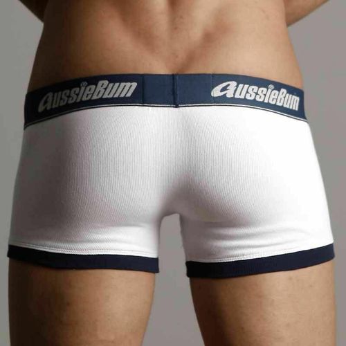 Мужские трусы хипсы белые Aussiebum Flex White AB00074