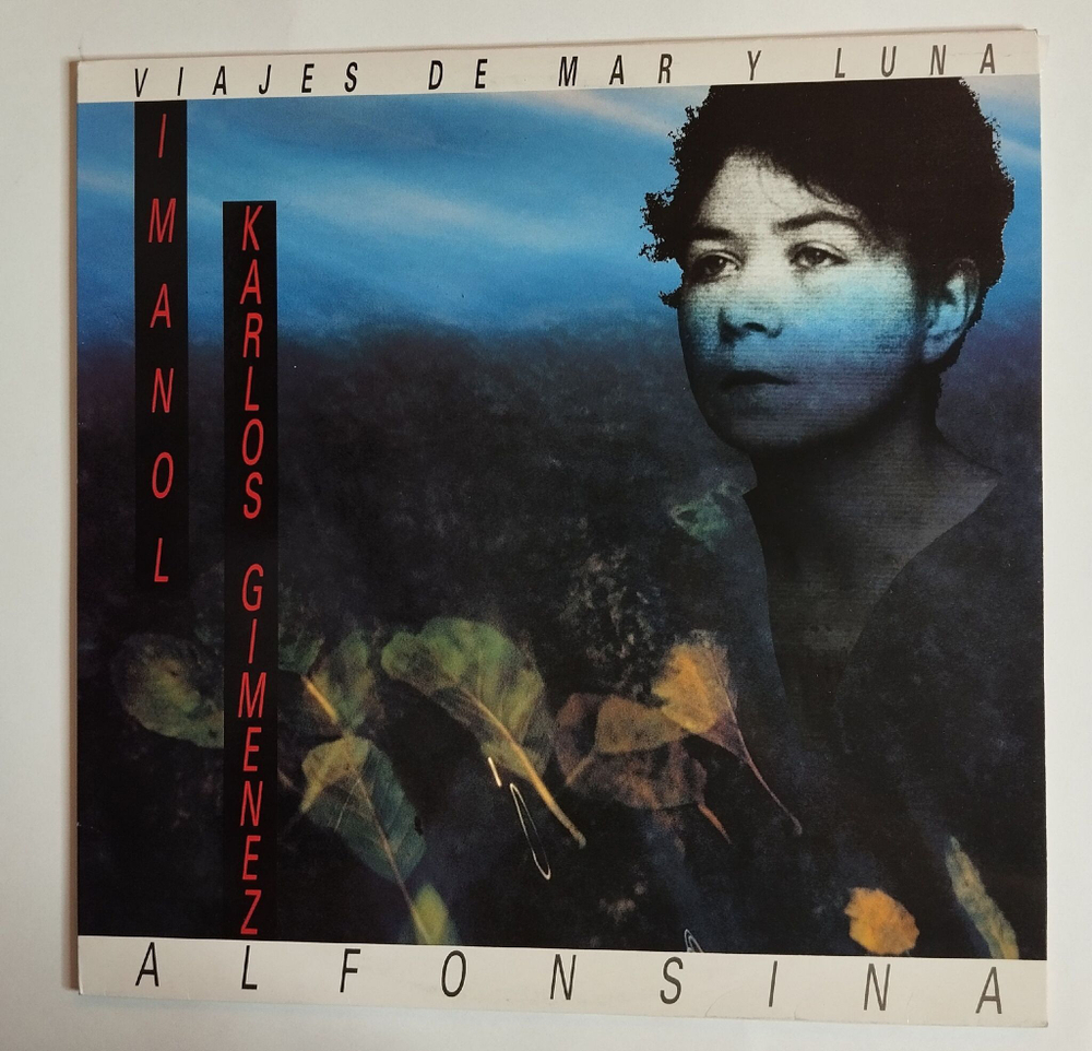 Винтажная виниловая пластинка LP Imanol and Karlos Gimenez Viajes De Mar Y Luna, Alfonsina (Spain 1990)