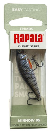 Воблер RAPALA X-Light Minnow 05 /ROL