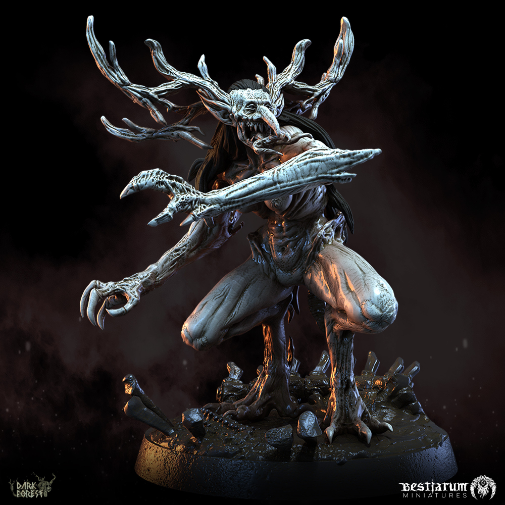 Темный лес Dark Forest Миниатюры 32-56-75мм