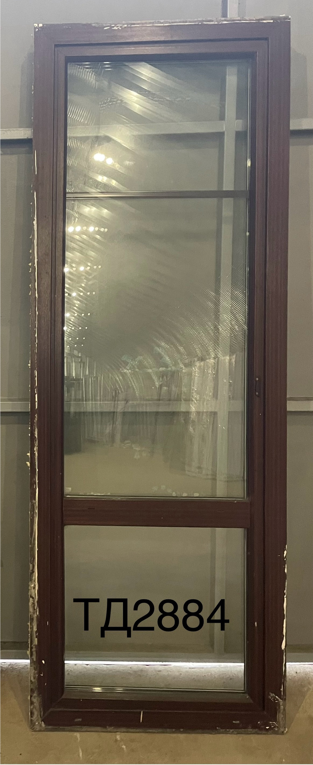 Дверь балконная пластиковая Б/У 238(в) х 85(ш)