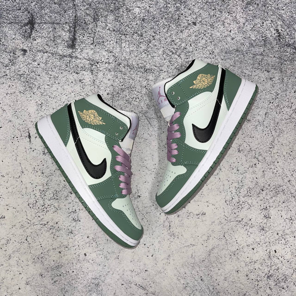 Кроссовки Nike Air Jordan 1 Mid “Dutch Green”