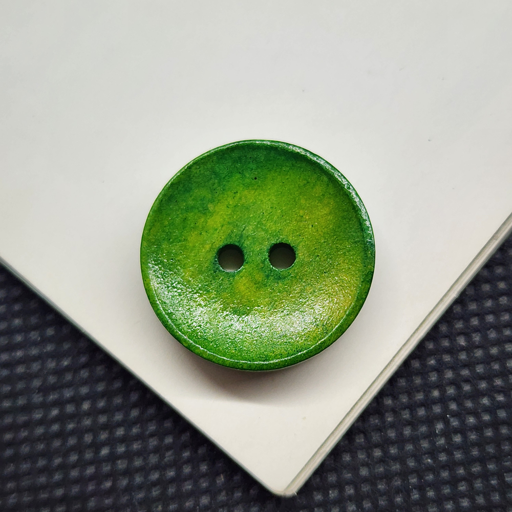 Пуговицы деревянные, цветные, 20мм, штучно